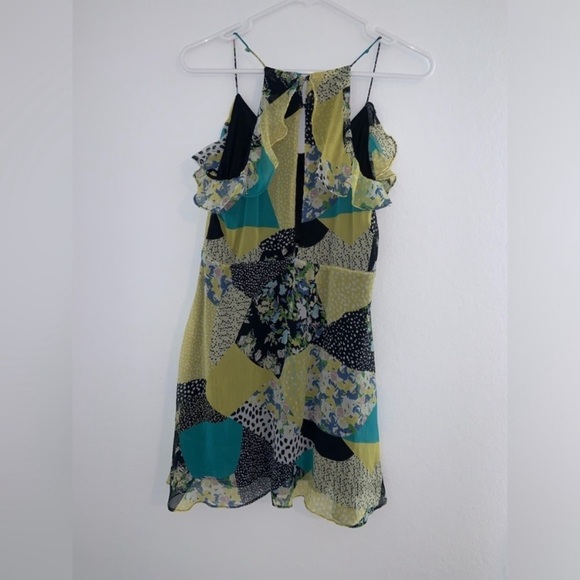 Zara Trafaluc Collection Sleeveless Multicolour Patchwork Print Dress - Picture 6 of 13